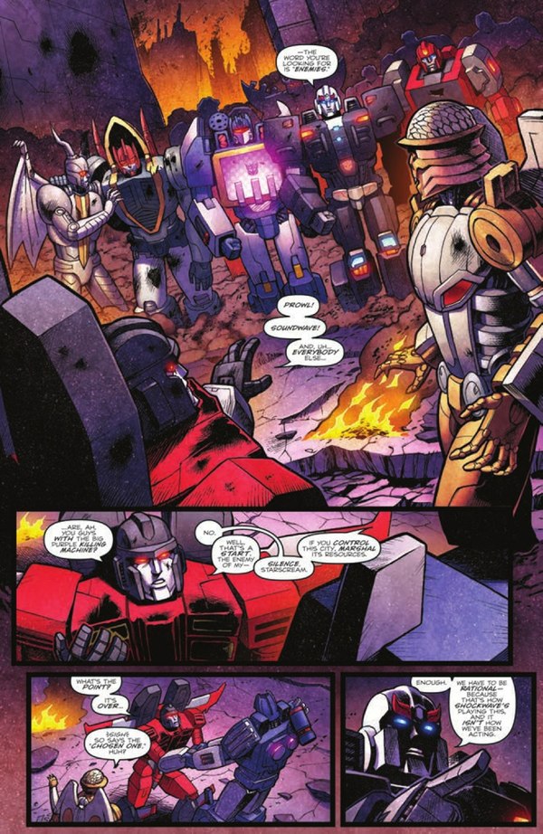 CYBERTRON FALLS   Transformers More Than Meets The Eye 26 Dark Cybertron Part 8 Comic Book Preview  (7 of 8)